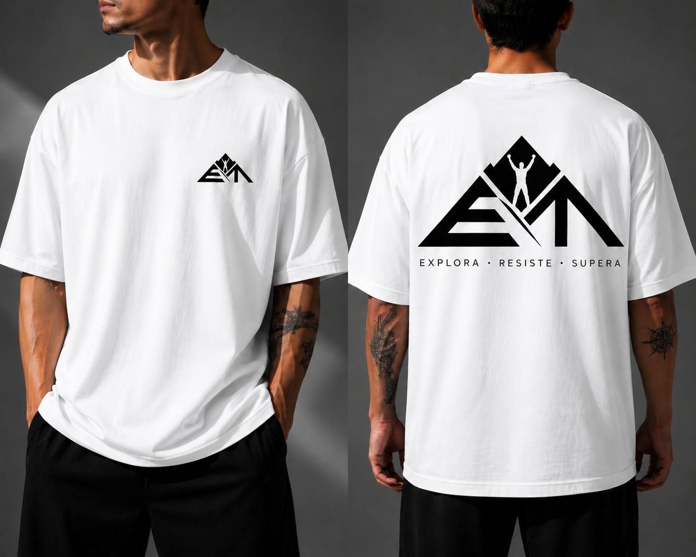 Polera Blanca Emanutrek